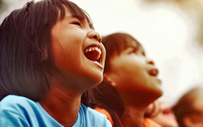 Group of kids friend laughing together Group of kids friend laughing together